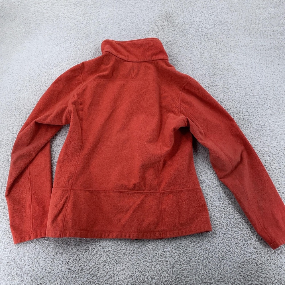 Patagonia Worn Wear Emmilen Jacket Womens Medium Coral Fleece Hiking Full Zip - Picture 4 of 9